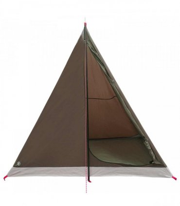 vidaXL Backpacking Tent Brown and Grey 2-Person