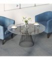 vidaXL Carpet Tile Light Grey with Stripe 50 x 50 cm 4 pcs