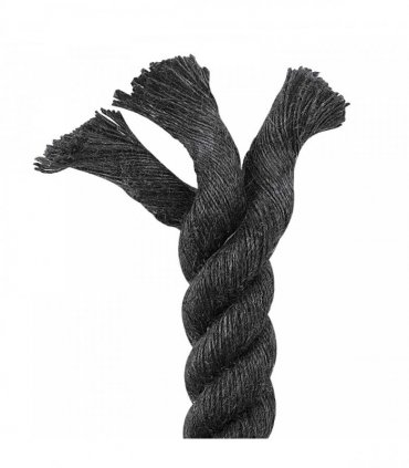 vidaXL Jute Rope 60 Black 100% Tossa jute