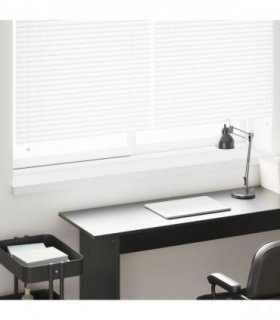 vidaXL Window Sill White 160 x 25 x 4.5 cm PVC