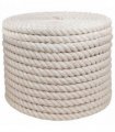 vidaXL Jute Rope 16 White 100% Tossa jute