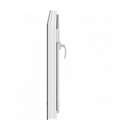 vidaXL Basement Window RISOR 90 x 70 cm PVC and Glass Anthracite