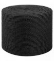 vidaXL Jute Rope 8 Black 100% Tossa jute