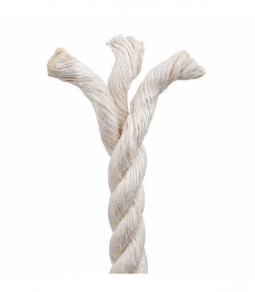 vidaXL Jute Rope 10 White 100% Tossa jute