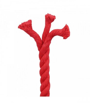 vidaXL Rope Red 1.6 x 1.6 x 10000 cm Cotton