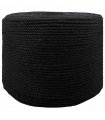 vidaXL Rope Black 0.4 x 0.4 x 50000 cm Cotton