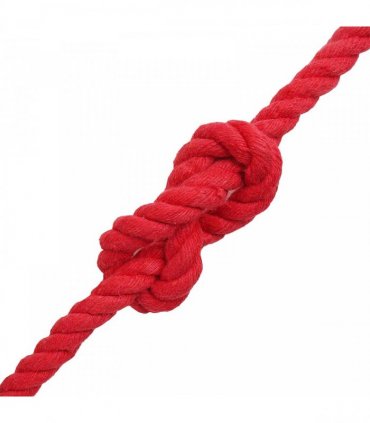 vidaXL Rope Red 1 x 1 x 10000 cm Cotton