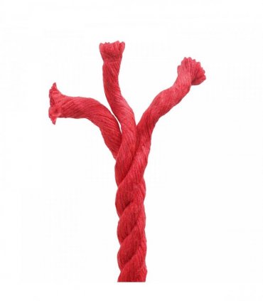 vidaXL Rope Red 1 x 1 x 10000 cm Cotton