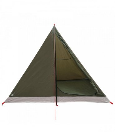 vidaXL Backpacking Tent Brown and Grey 4-Person
