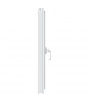 vidaXL Basement Window RISOR 60 x 90 cm PVC and Glass White
