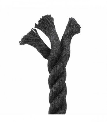 vidaXL Jute Rope 30 Black 100% Tossa jute