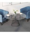 vidaXL Carpet Tile Brown 50 x 50 cm 20 pcs PP and Bitumen