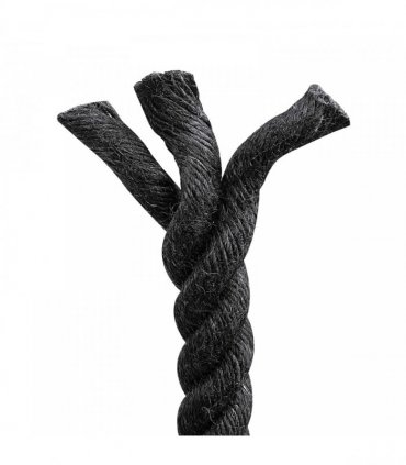 vidaXL Jute Rope 24 Black 100% Tossa jute