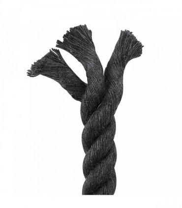 vidaXL Jute Rope 36 Black 100% Tossa jute