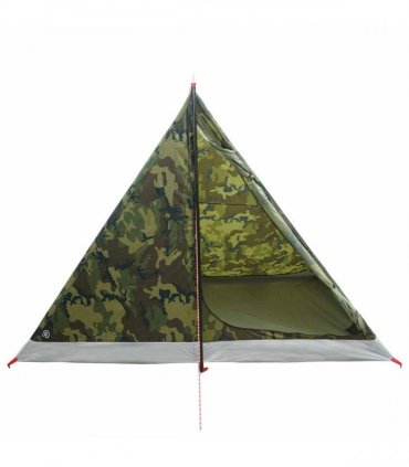 vidaXL Backpacking Tent Camouflage 4-Person