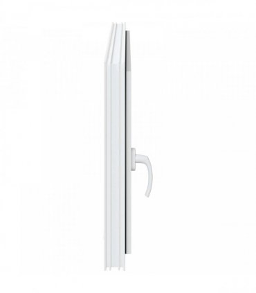 vidaXL Basement Window RISOR 120 x 60 cm PVC and Glass White