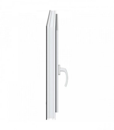 vidaXL Basement Window RISOR 110 x 70 cm PVC and Glass Anthracite