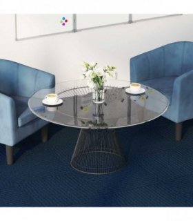 vidaXL Carpet Tile Blue 50 x 50 cm 4 pcs PP and Bitumen