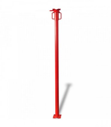 vidaXL Acrow Prop Red 280 x 12 x 12 cm Steel with a Painted Finish