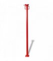 vidaXL Acrow Prop Red 280 x 12 x 12 cm Steel with a Painted Finish