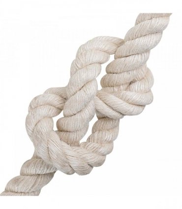 vidaXL Jute Rope 30 White 100% Tossa jute