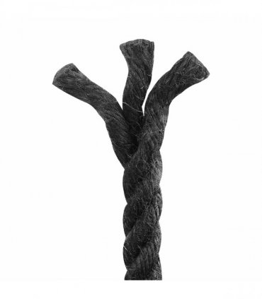 vidaXL Jute Rope 10 Black 100% Tossa jute