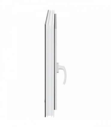 vidaXL Basement Window RISOR 100 x 70 cm PVC and Glass Anthracite