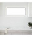vidaXL Basement Window RISOR 120 x 60 cm PVC and Glass White