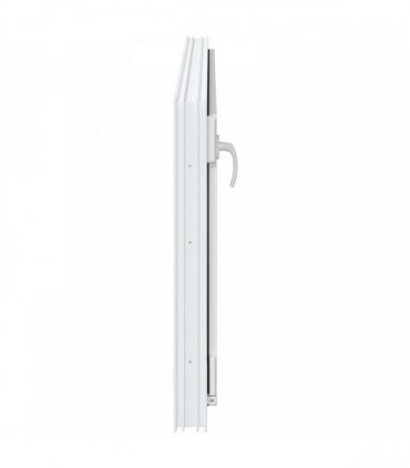 vidaXL Basement Window RISOR 120 x 60 cm PVC and Glass White