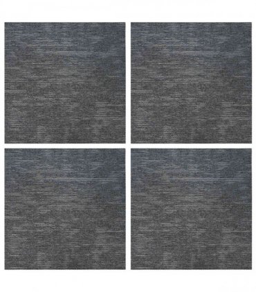 vidaXL Carpet Tile Sky Grey 50 x 50 cm 4 pcs PP and Bitumen