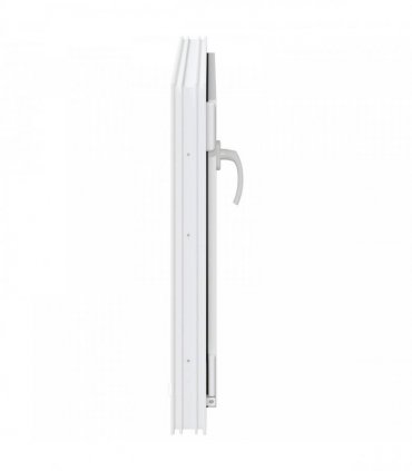 vidaXL Basement Window RISOR 80 x 70 cm PVC and Glass White