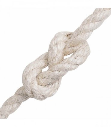 vidaXL Jute Rope 8 White 100% Tossa jute
