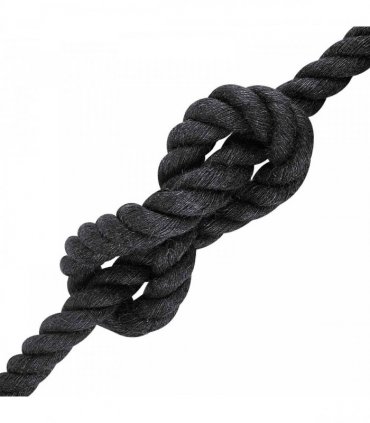 vidaXL Jute Rope 40 Black 100% Tossa jute