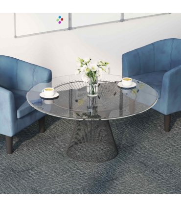 vidaXL Carpet Tile Rock Grey 50 x 50 cm 4 pcs PP and Bitumen
