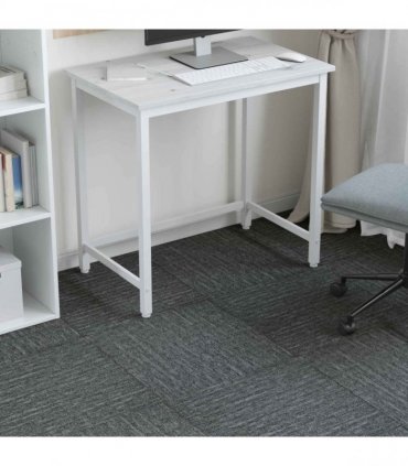 vidaXL Carpet Tile Rock Grey 50 x 50 cm 4 pcs PP and Bitumen