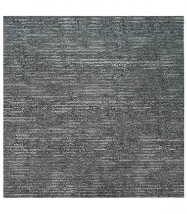 vidaXL Carpet Tile Rock Grey 50 x 50 cm 4 pcs PP and Bitumen
