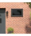 vidaXL Basement Window RISOR 90 x 60 cm PVC and Glass Anthracite