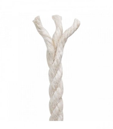 vidaXL Jute Rope 6 White 100% Tossa jute
