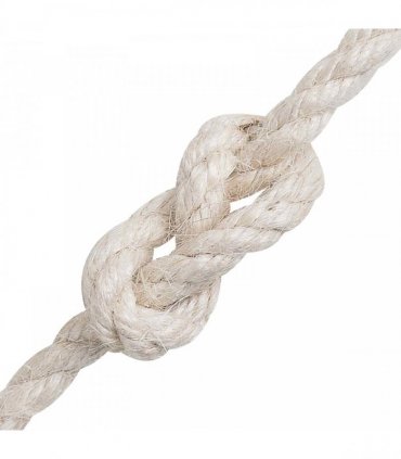 vidaXL Jute Rope 6 White 100% Tossa jute