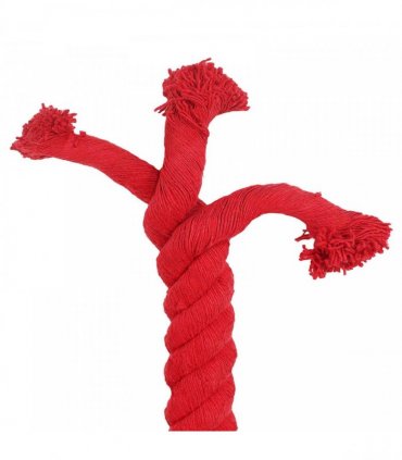 vidaXL Rope Red 6 x 6 x 500 cm Cotton