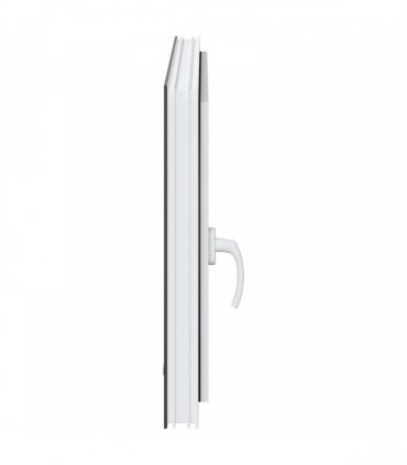 vidaXL Basement Window RISOR 80 x 70 cm PVC and Glass Anthracite