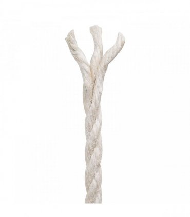 vidaXL Jute Twine 10 pcs 2 White 100% Tossa jute