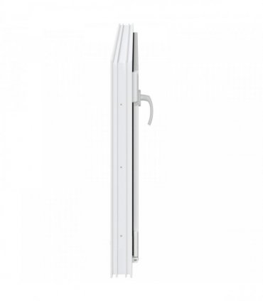 vidaXL Basement Window RISOR 110 x 60 cm PVC and Glass White
