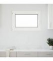vidaXL Basement Window RISOR 90 x 60 cm PVC and Glass White