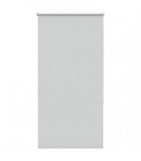 vidaXL Roller Blind Blackout Light Grey 65x175 cm Fabric Width 60.7 cm Polyester