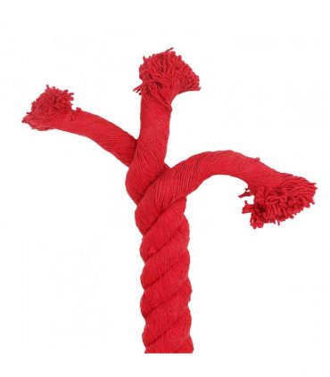 vidaXL Rope Red 5 x 5 x 1000 cm Cotton