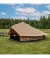 vidaXL Family Tent Brown 12-Person Polycotton