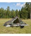 vidaXL Backpacking Tent Camouflage 2-Person