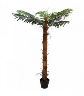 vidaXL Artificial Cocuspalm Tree Green 70 x 18 x 140 cm