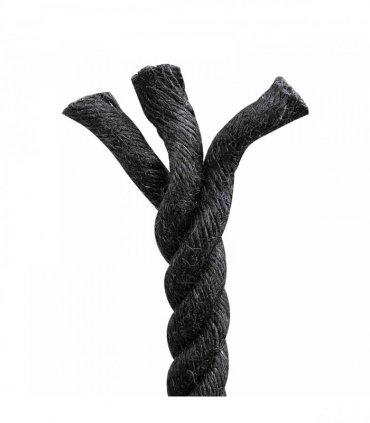 vidaXL Jute Rope 20 Black 100% Tossa jute
